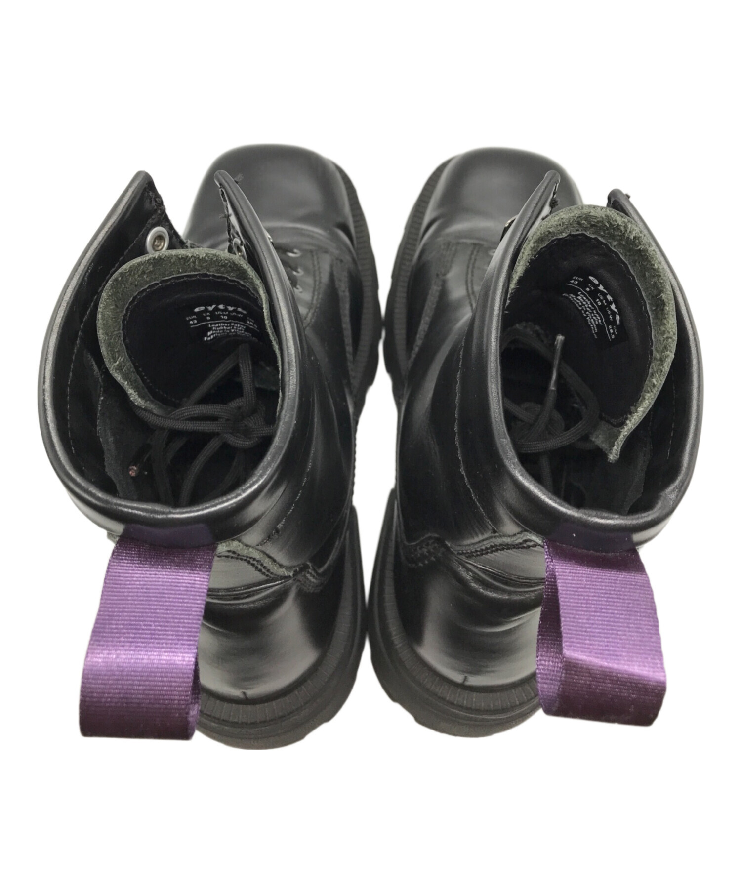 EYTYS ブラック Michigan ブーツ 35サイズ 中古・古着通販】Eytys (エイティス) ミシガンブーツ ブラック