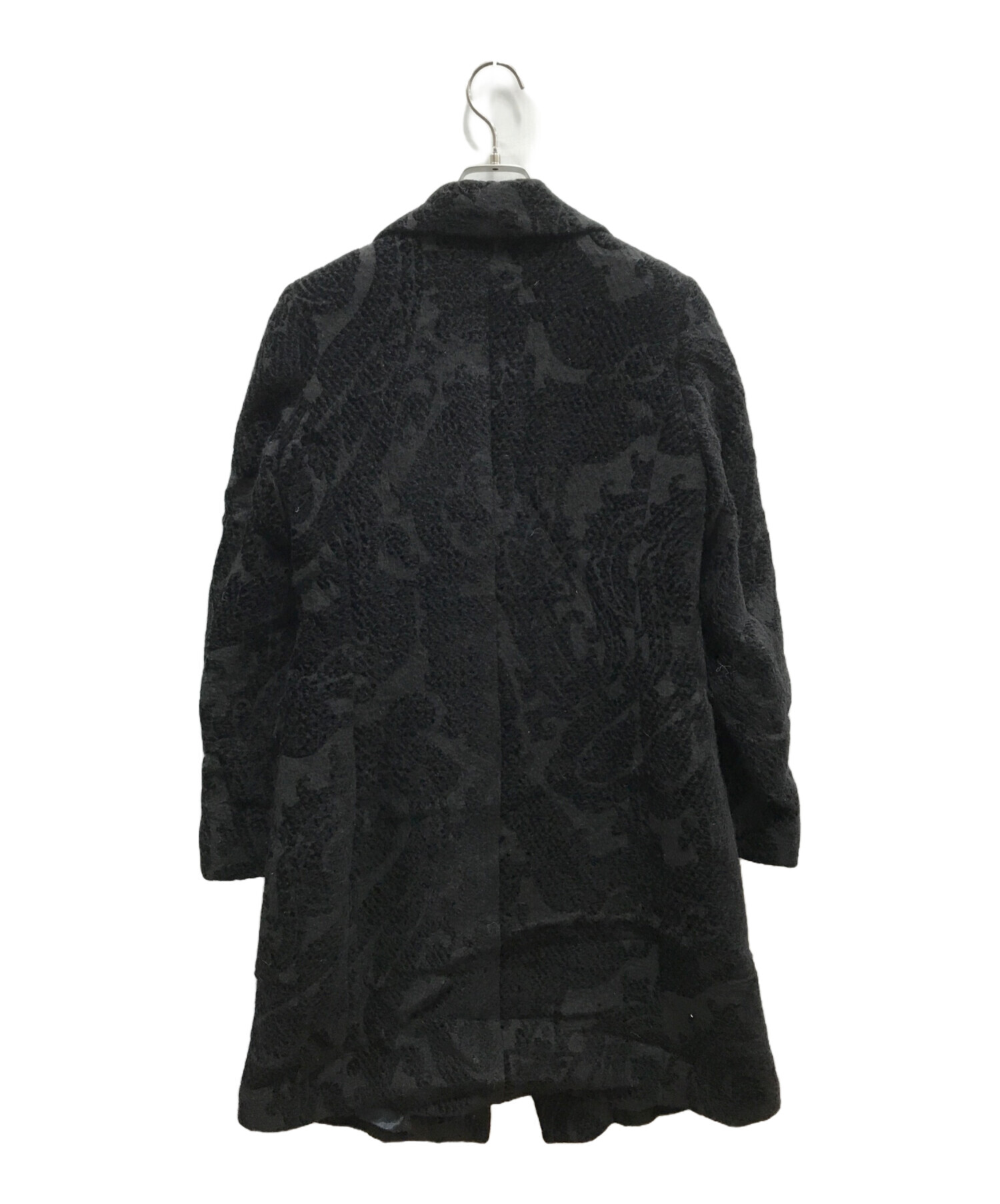 中古・古着通販】ETRO (エトロ) チェスターコート ブラック サイズ:40