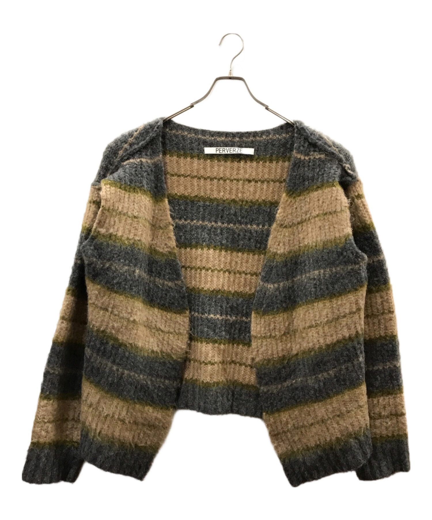 PERVERZE パーバーズ モヘア カーディガン
