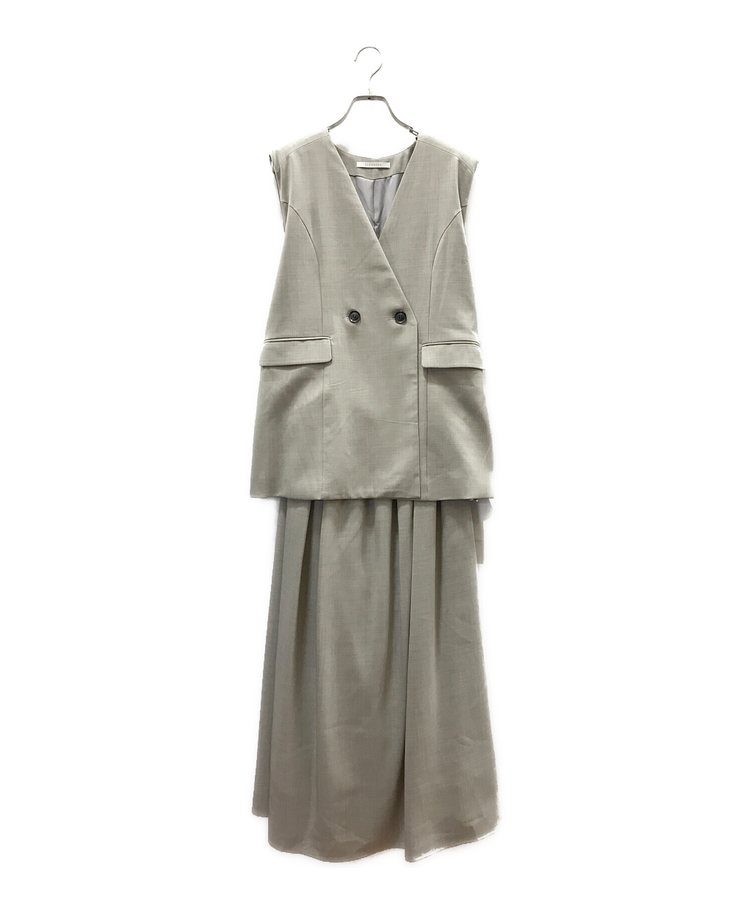 中古・古着通販】ELENDEEK (エレンディーク) COMBINATION GILET OP 