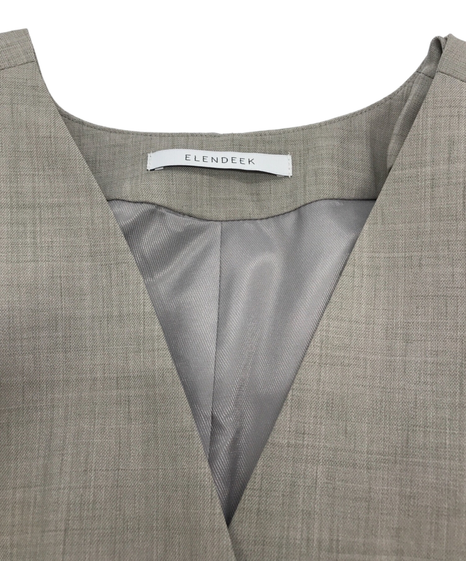 中古・古着通販】ELENDEEK (エレンディーク) COMBINATION GILET OP 