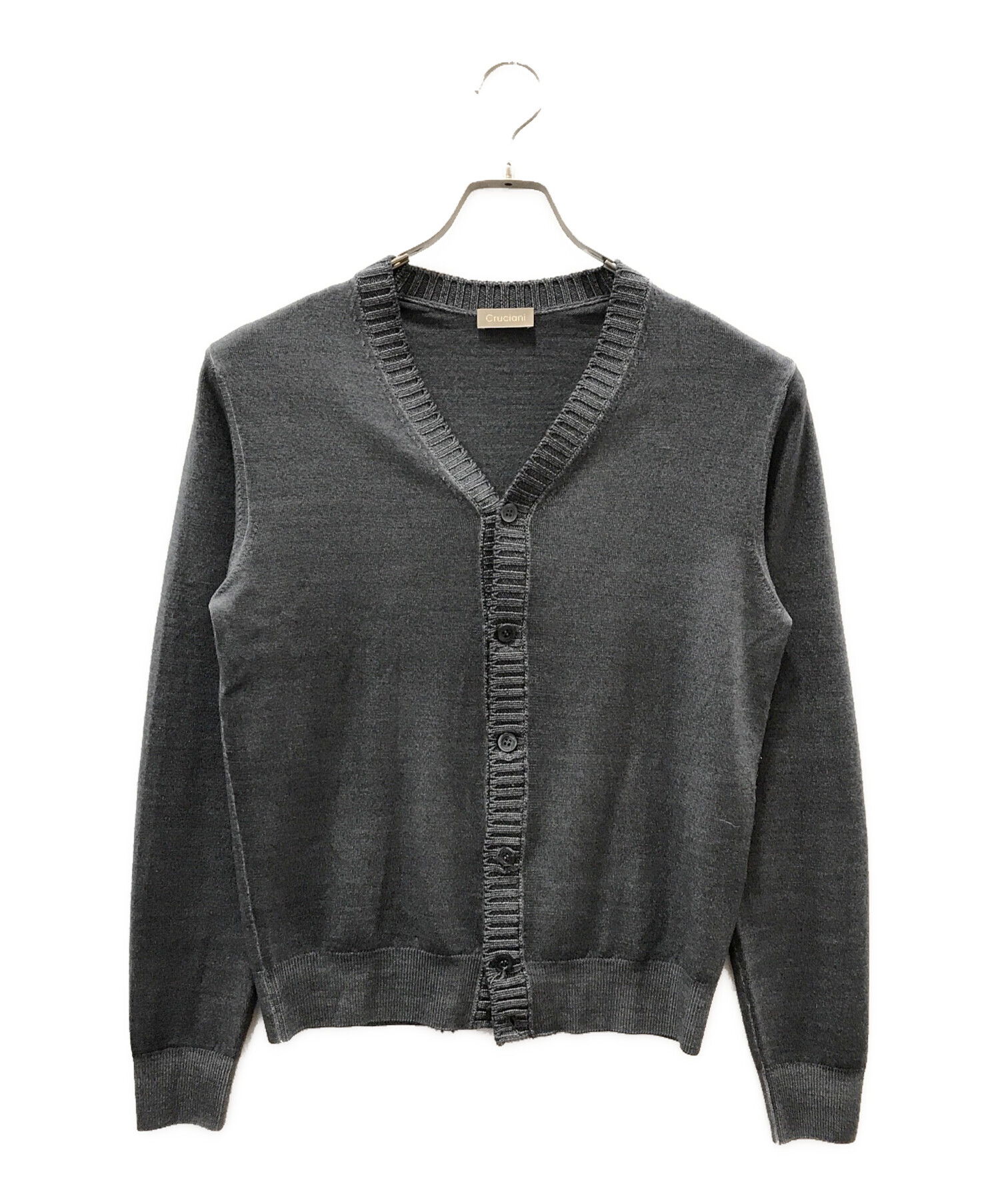 クルチアーニ Cruciani カーディガン 44 中古・古着通販】CRUCIANI (クルチアーニ) ニットカーディガン