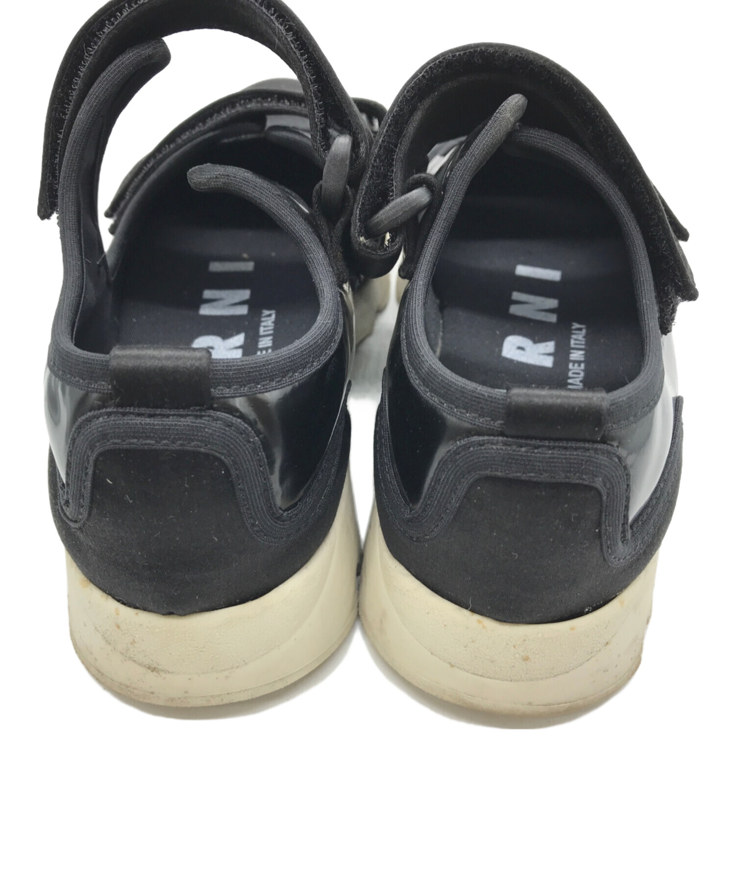 中古・古着通販】MARNI (マルニ) スニーカー ブラック サイズ:35 