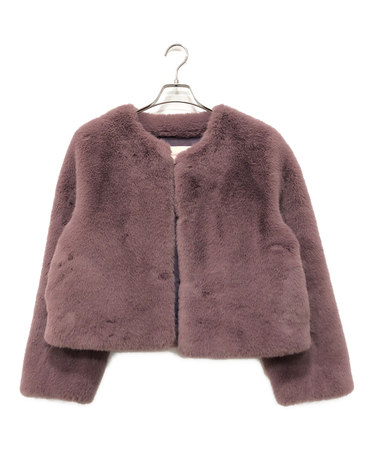 中古・古着通販】LEMONPLET (レモンプレット) FAUX FUR SHORT JACKET