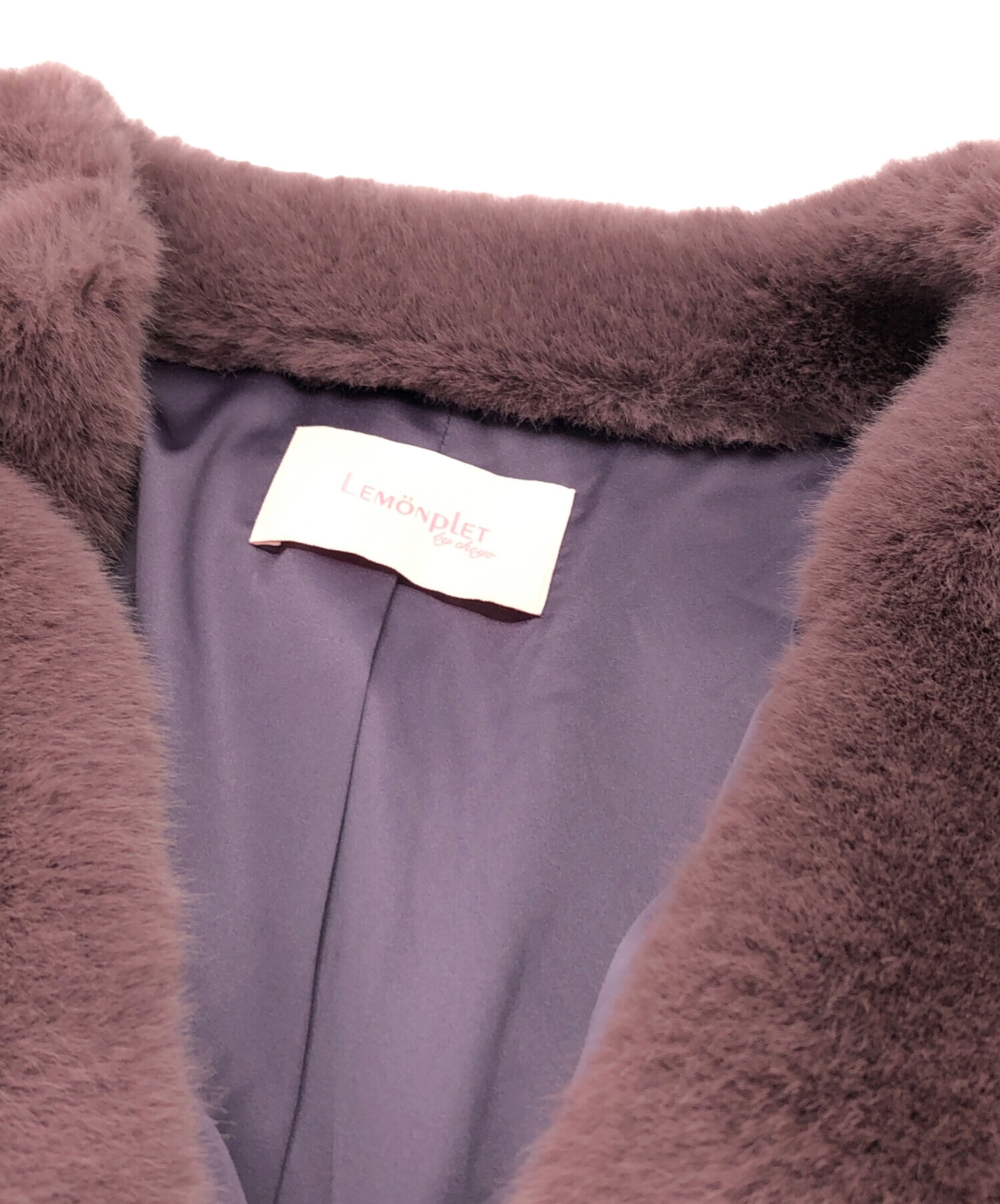 中古・古着通販】LEMONPLET (レモンプレット) FAUX FUR SHORT JACKET