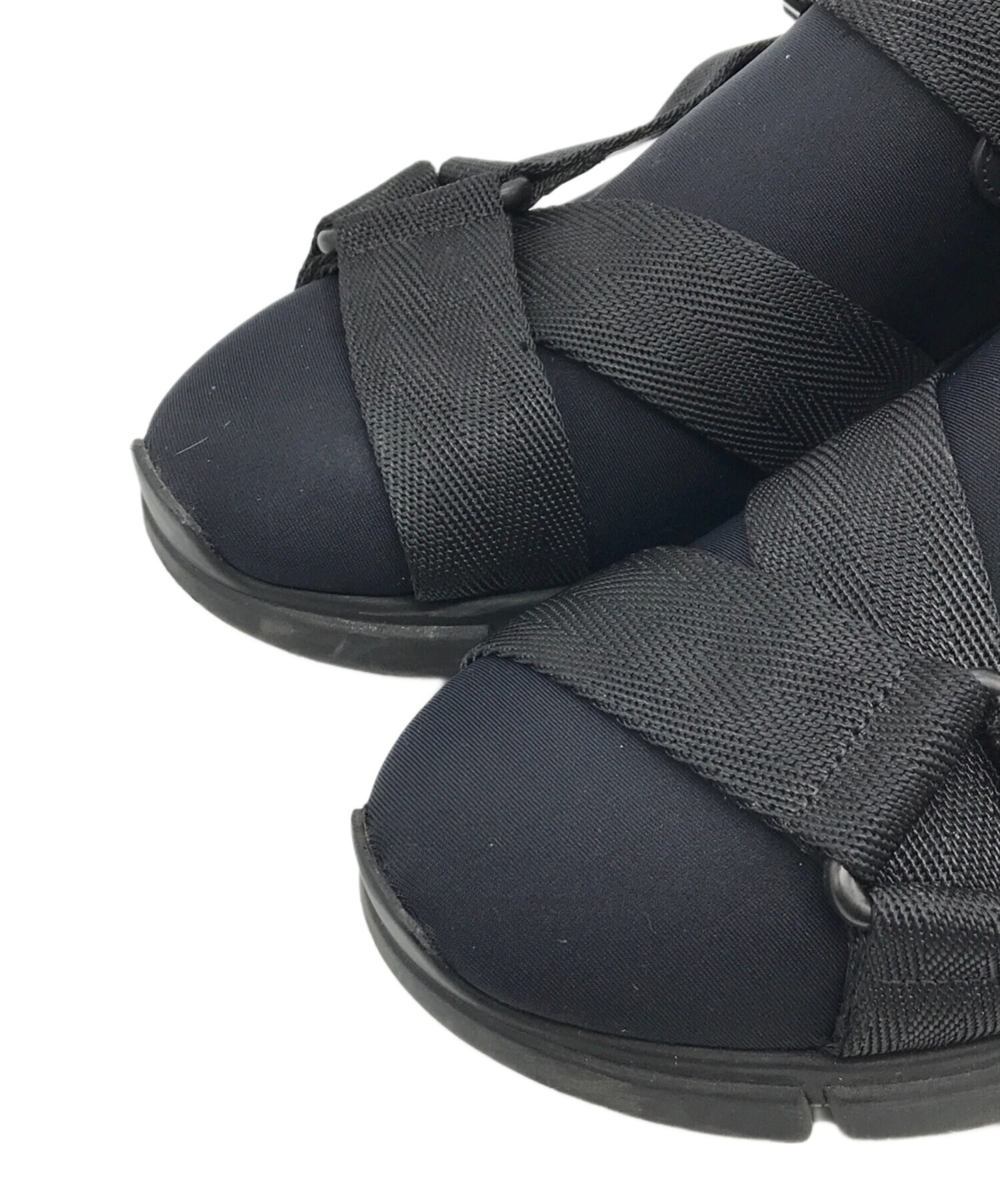 中古・古着通販】PRADA (プラダ) LINEA ROSSA ベルクロスニーカー