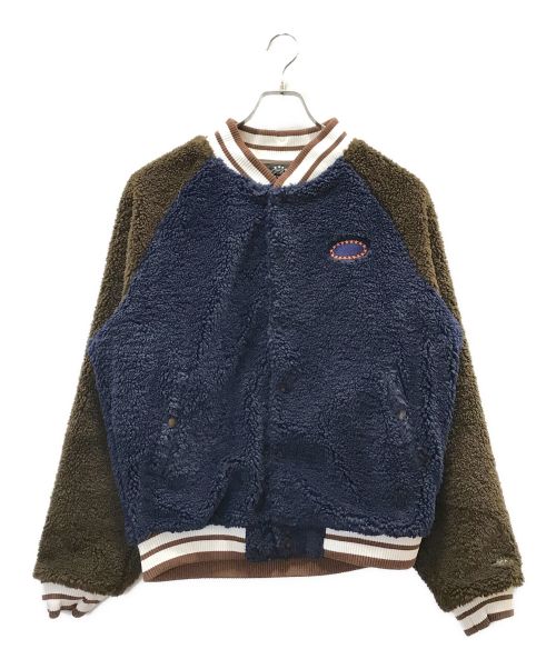 AFBジャケット ブラウン M 中古・古着通販】AFB (エーエフビー) BOA JACKET ブラウン サイズ:L 未