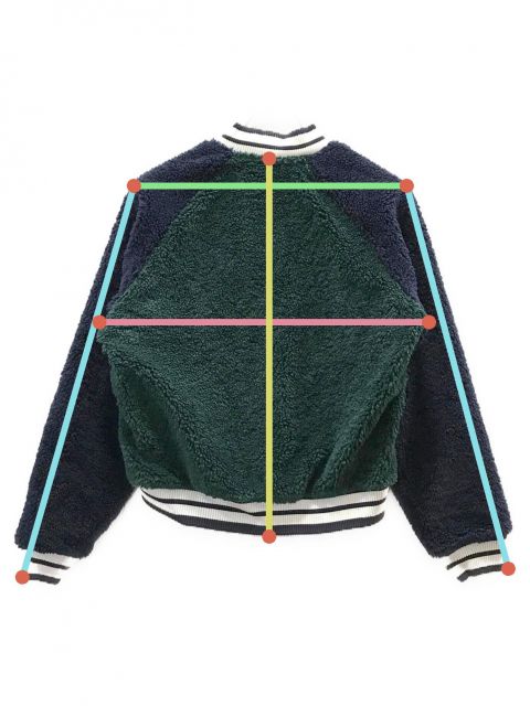 中古・古着通販】AFB (エーエフビー) BOA JACKET グリーン サイズ:M 未 