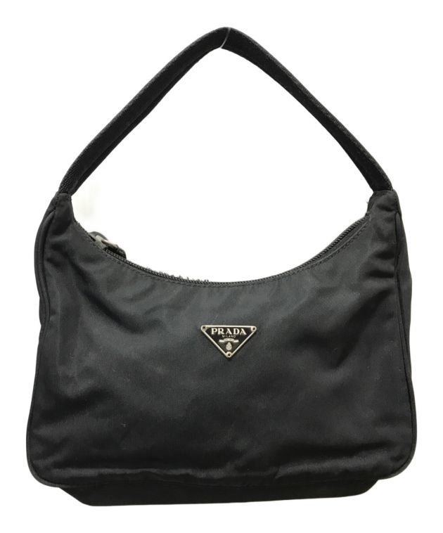 【未使用級】プラダ　ホーボー　ハンドバッグ　アクセサリーポーチ　ボルドー 中古・古着通販】PRADA (プラダ) ナイロンアクセサリーポーチ/ホーボ