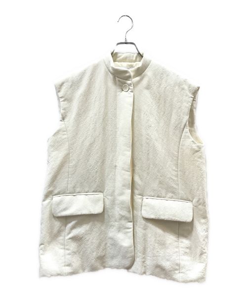 CLANE クラネ PADDED MESH VEST 中古・古着通販】CLANE (クラネ) PADDED MESH VEST ホワイト サイズ:1
