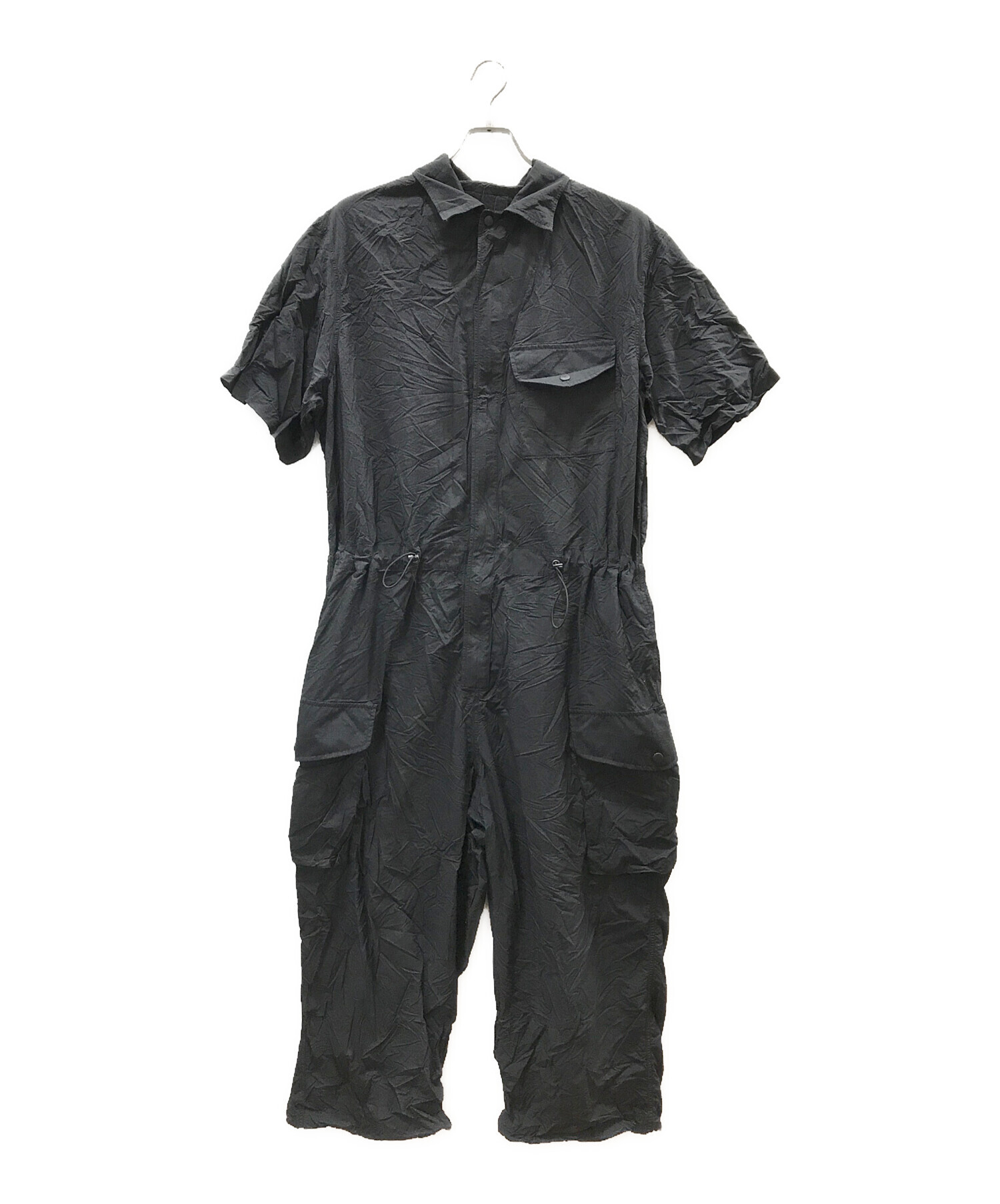 パンツ s'yte NYLON TAFFETA SHORTSLEEVE JUMPSUIT 中古・古着通販】s'yte (サイト) NYLON TAFFETA SHORT SLEEVE JUMPSUIT