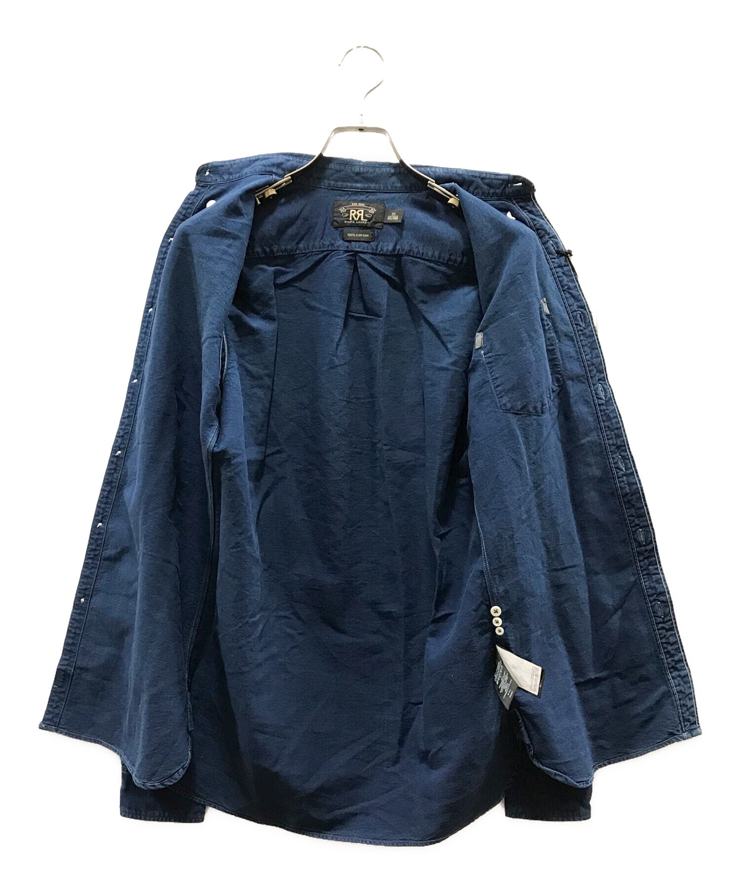 中古・古着通販】RRL (ダブルアールエル) ボタンダウンシャツ