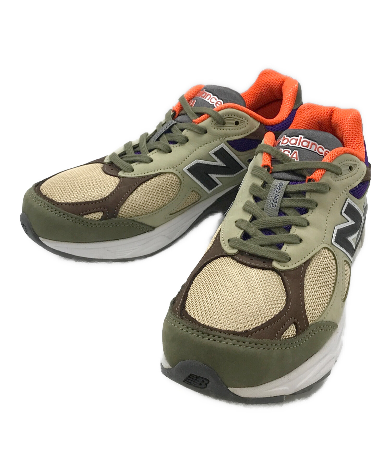 中古・古着通販】NEW BALANCE (ニューバランス) M990BT3 カーキ サイズ 