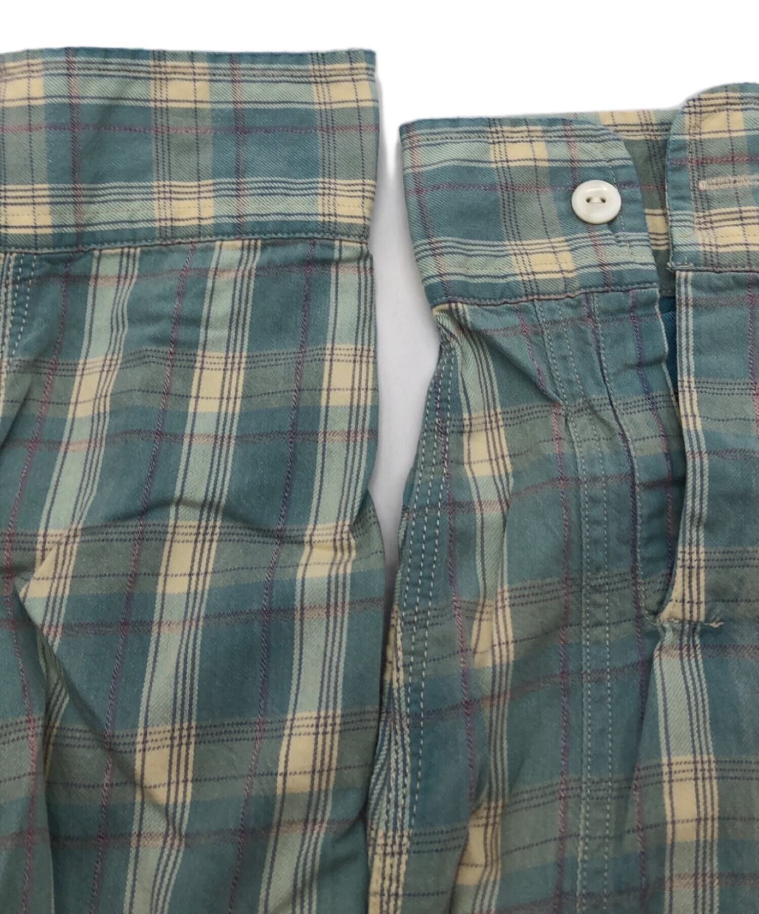 RRL 長袖シャツ マドレスチェック 中古・古着通販】RRL (ダブルアールエル) マドラスチェックシャツ