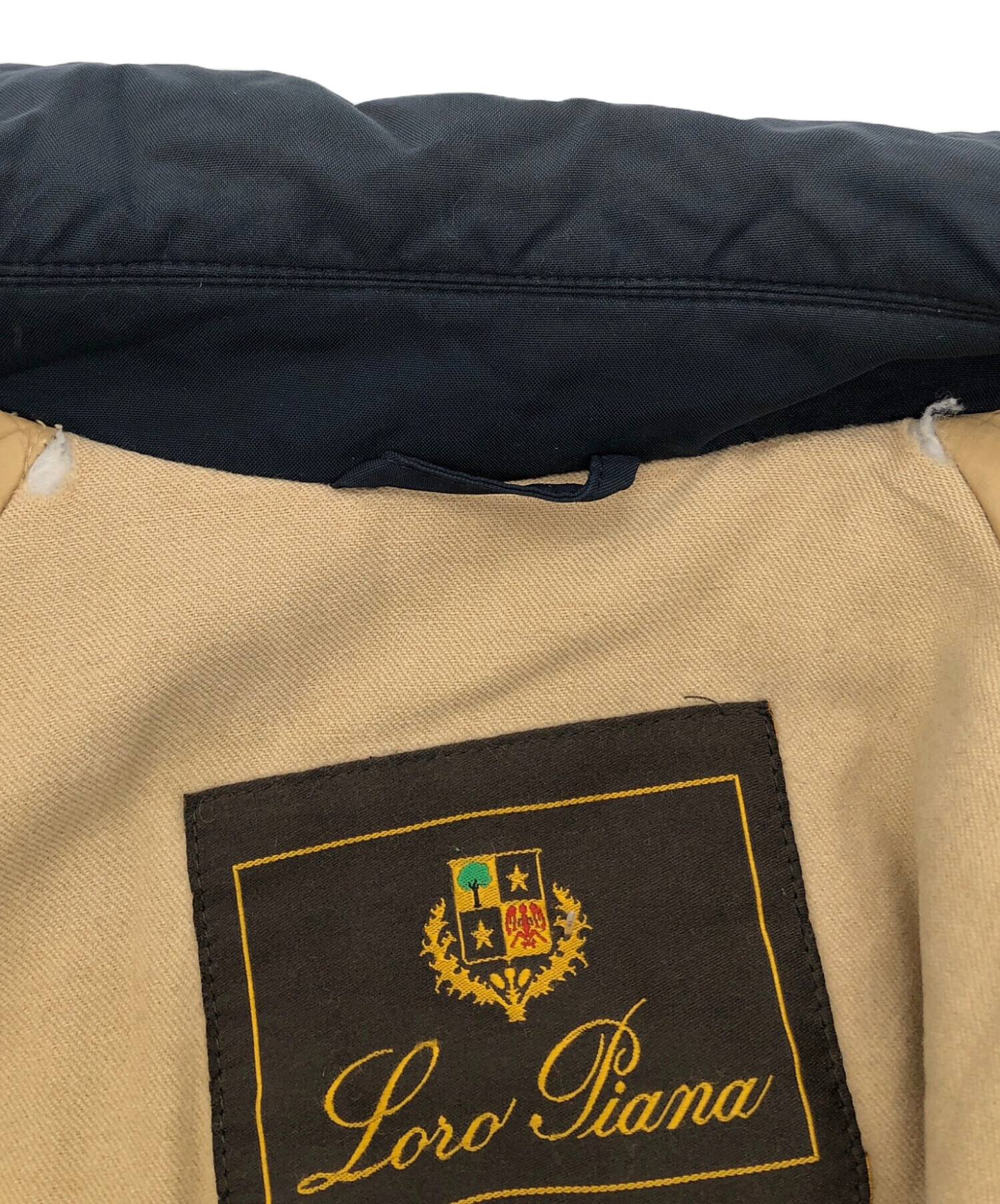 Loro Piana ロロピアーナ スウェット M 紺 【古着】【中古】【送料無料】 中古・古着通販】LORO PIANA (ロロピアーナ) ジャケット ネイビー