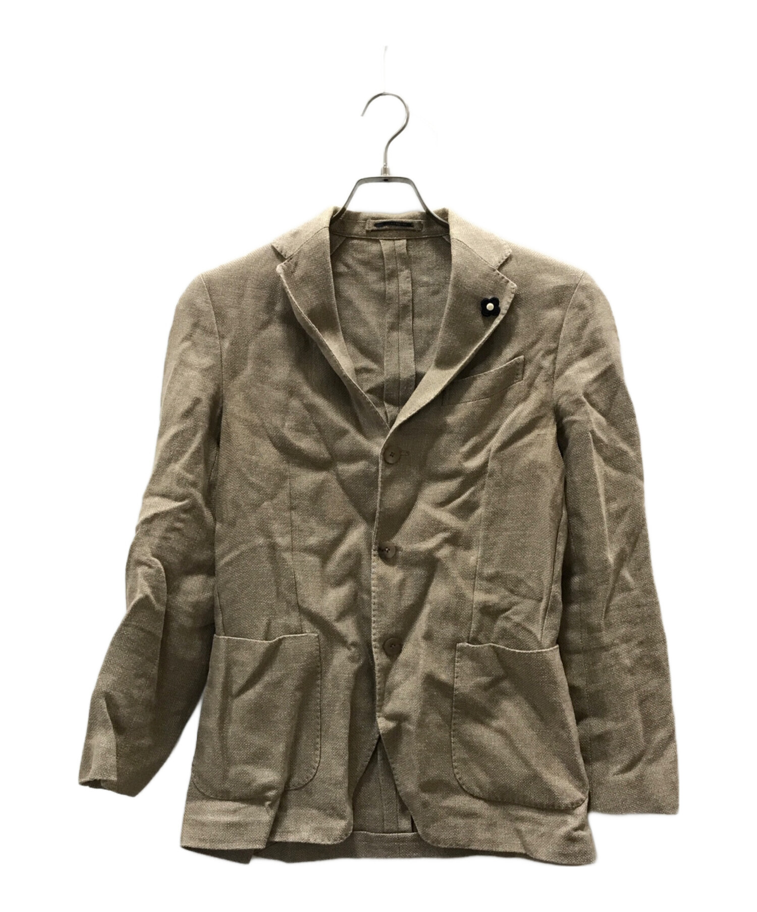 中古・古着通販】LARDINI (ラルディーニ) リネン混2Bテーラード 