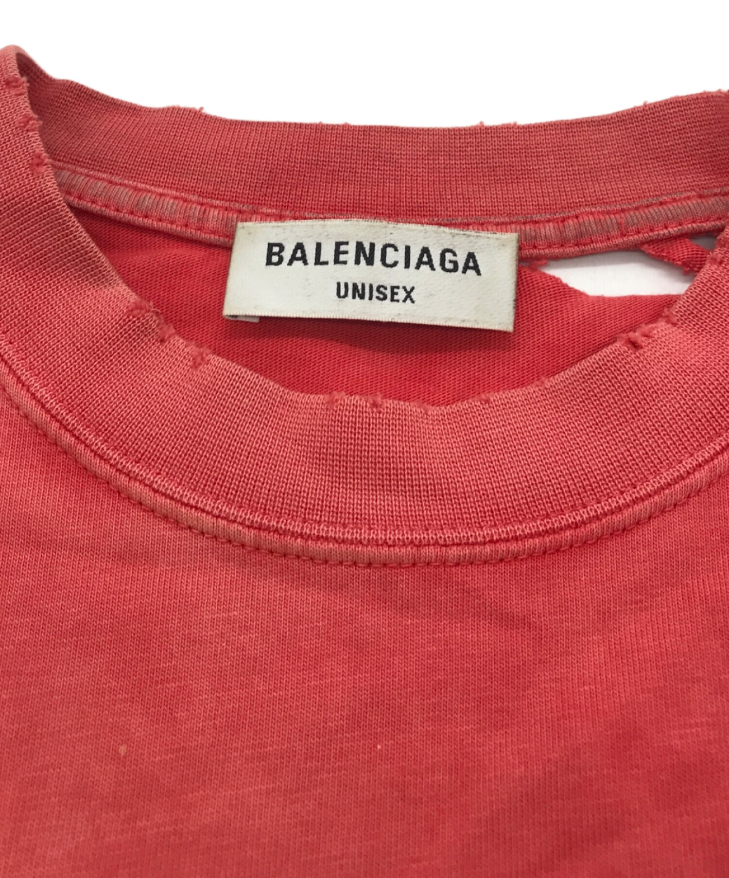 BALENCIAGA デストロイ ダメージ Tシャツ S BALENCIAGA デストロイ ダメージ Tシャツ S