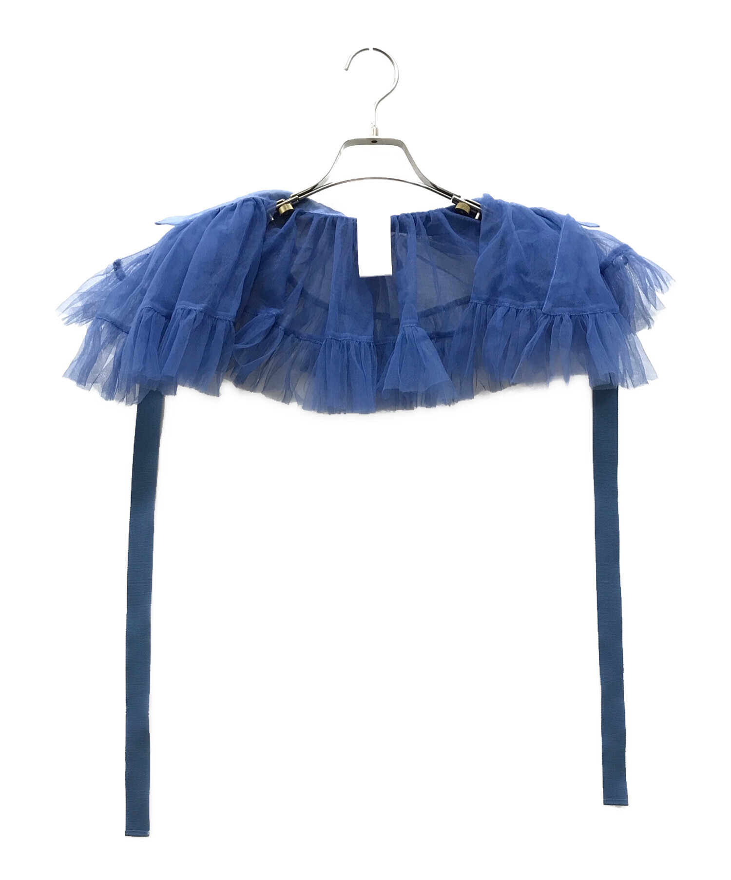 中古・古着通販】VIVIANO (ヴィヴィアーノ) TULLE COLLAR ネイビー