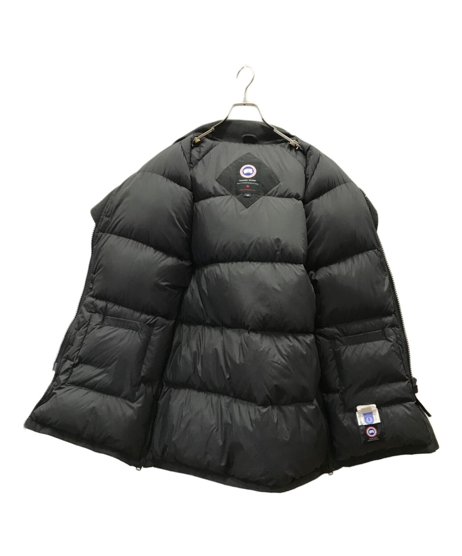 カナダグース フュージョン ジャケット L/G 黒