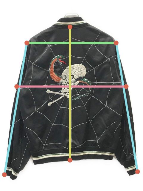 中古・古着通販】DAIRIKU (ダイリク) Snake&Skull Ska Jumper ブラック