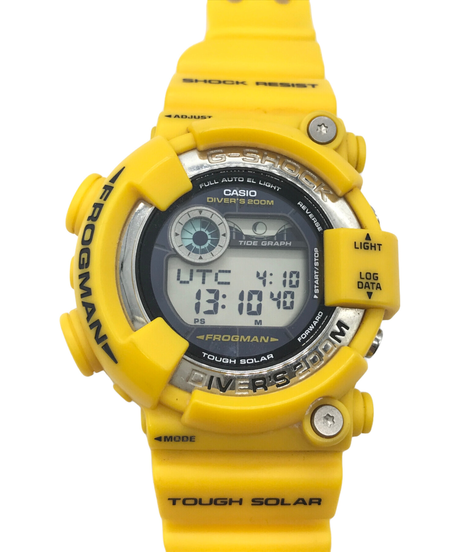 CASIO Frogman イエロー デジタル腕時計 中古・古着通販】CASIO (カシオ) デジタルウォッチ イエロー サイズ
