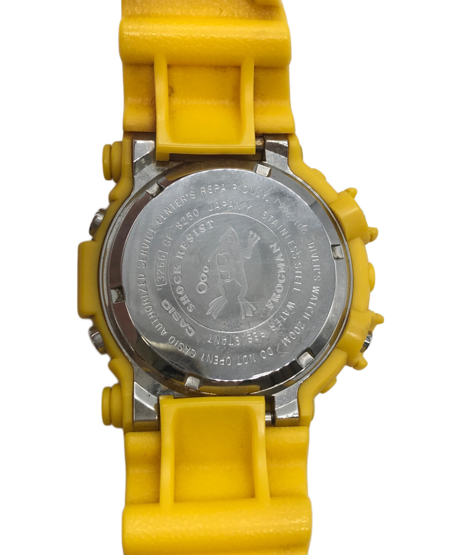 中古・古着通販】CASIO (カシオ) デジタルウォッチ イエロー サイズ 