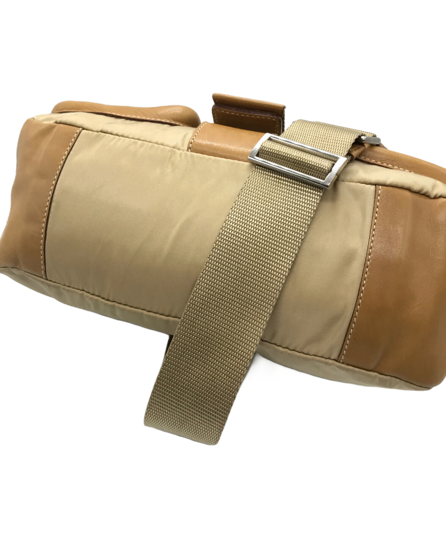 中古・古着通販】PRADA (プラダ) ワンショルダーバッグ ベージュ