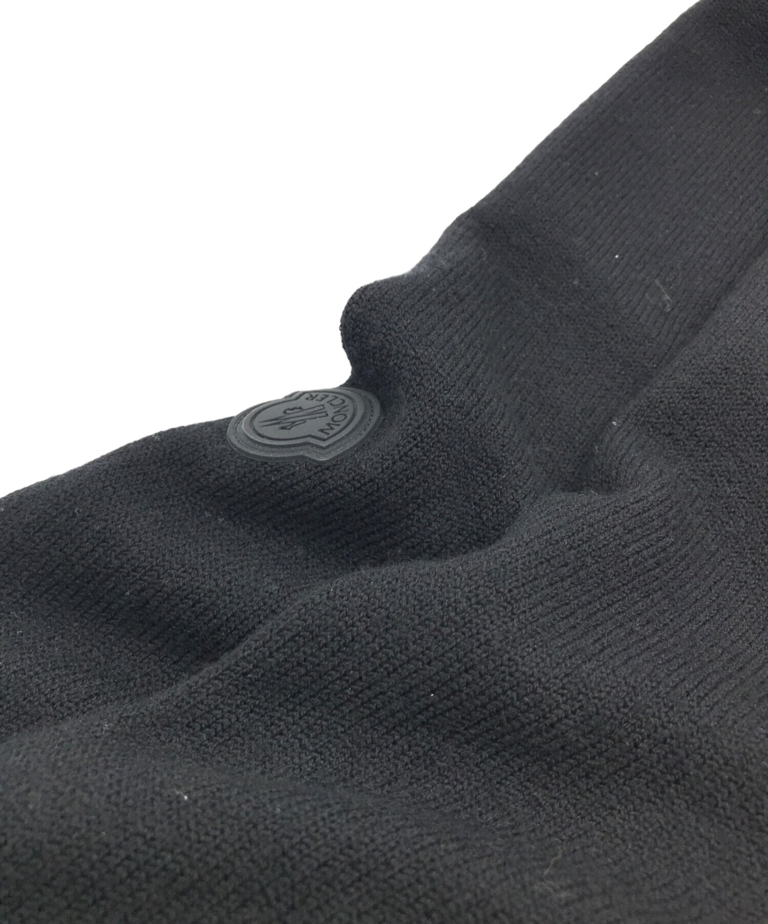 中古・古着通販】MONCLER (モンクレール) ニット切替ダウンジャケット