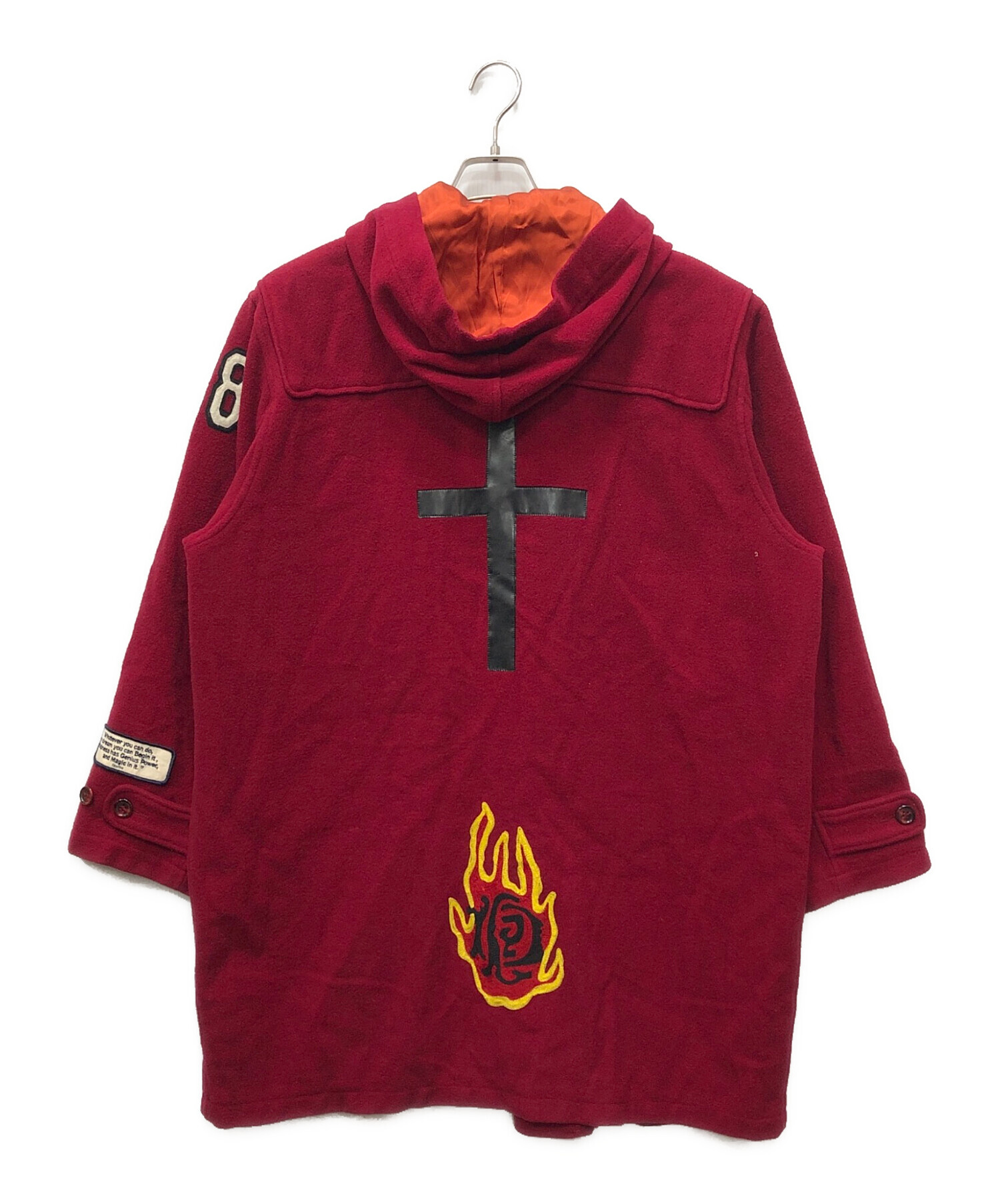 中古・古着通販】CREAM SODA (クリームソーダ) ダッフルコート レッド