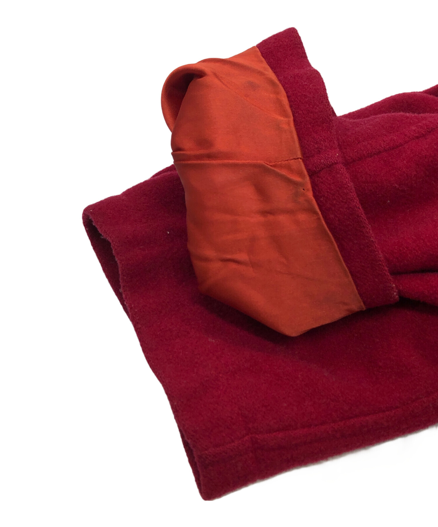 中古・古着通販】CREAM SODA (クリームソーダ) ダッフルコート レッド