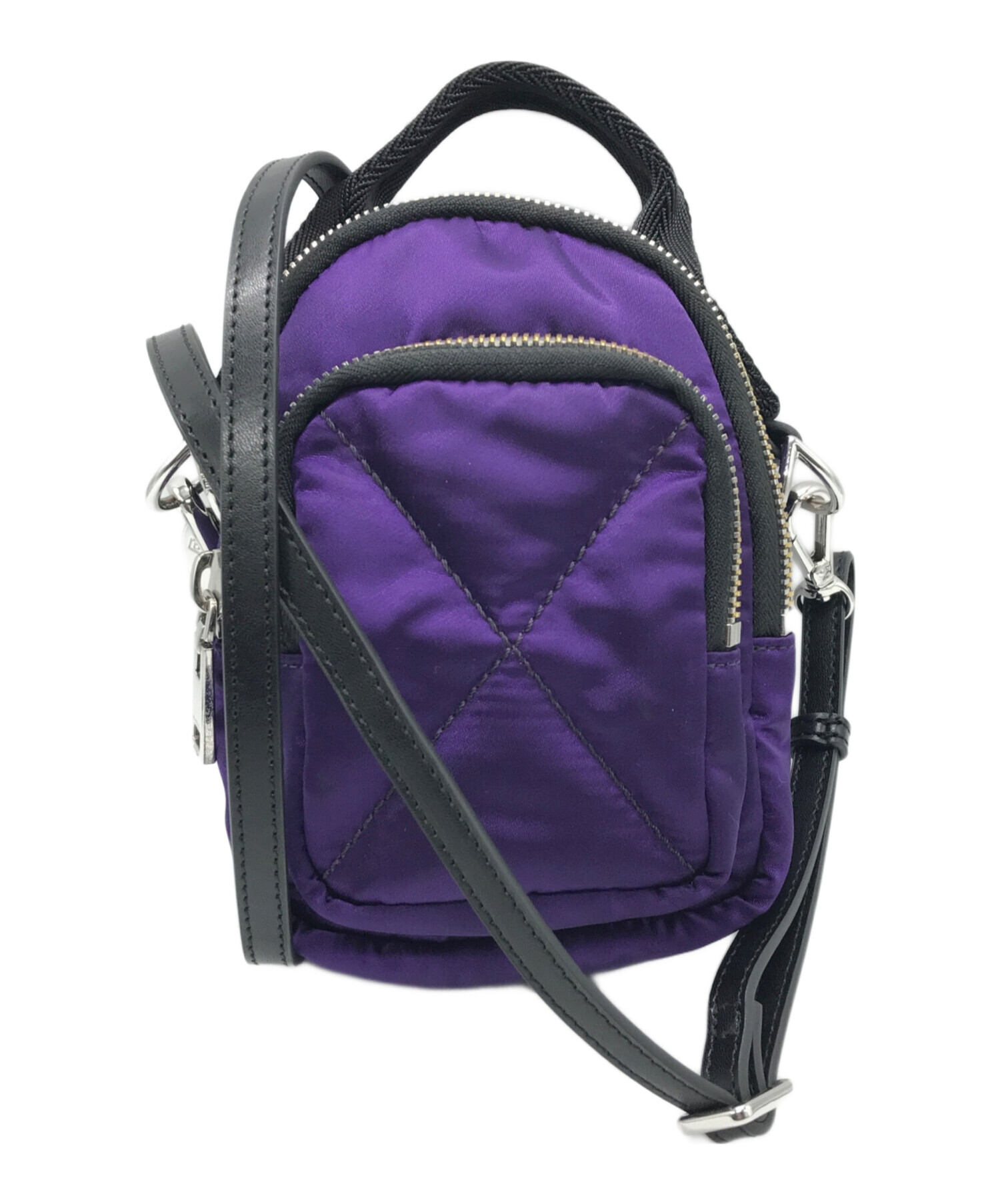 中古・古着通販】DIESEL (ディーゼル) ナイロンミニショルダーバッグ 