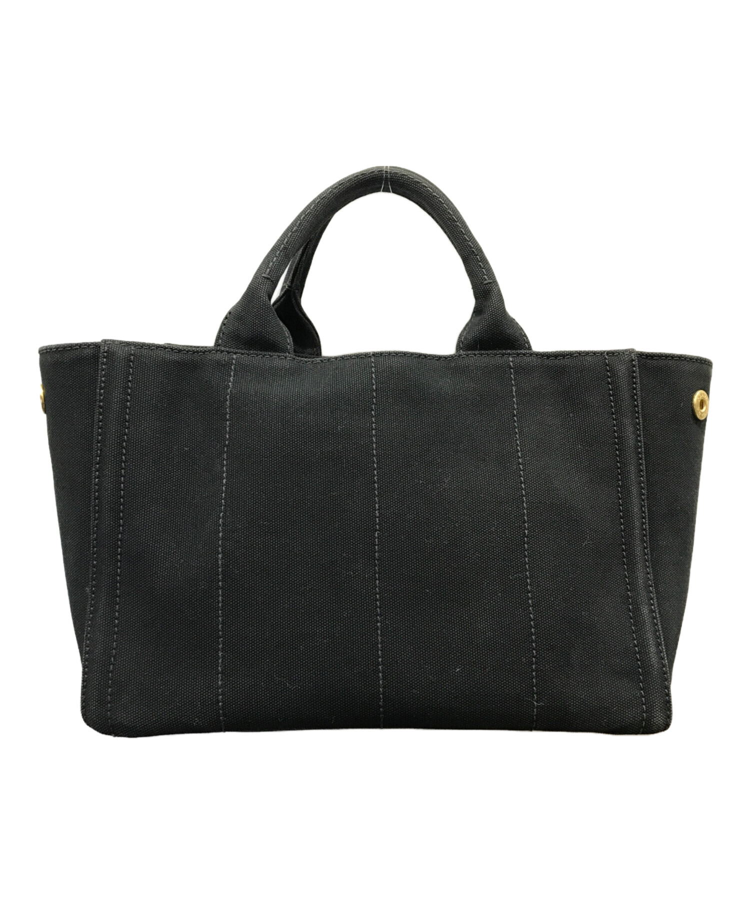 中古・古着通販】PRADA (プラダ) スタッズトートバック ブラック 