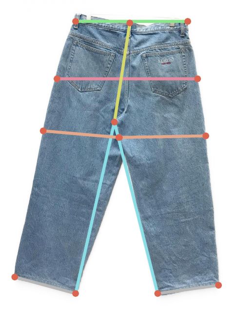 supreme デニム w30 中古・古着通販】SUPREME (シュプリーム) デニムパンツ インディゴ