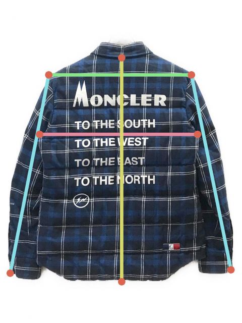 S*N様 O20241 Moncler 7FRAGMENT HiroshiFuj Moncler Frgmt Hiroshi Fujiwara Hantium Short Down Jacket