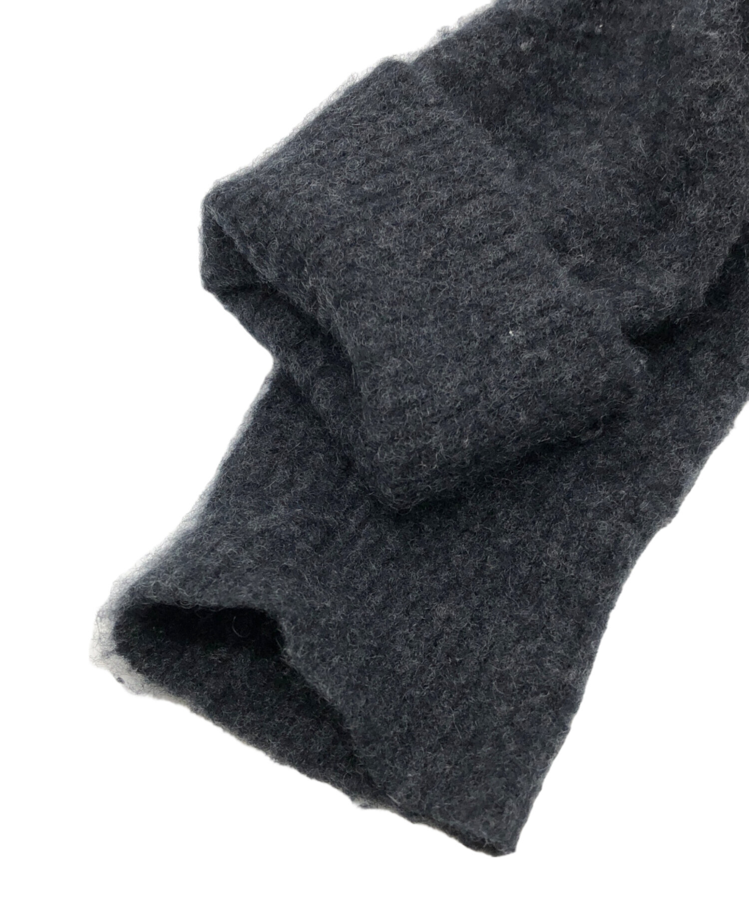 中古・古着通販】biotope (ビオトープ) cashmere hook cardigan グレー 