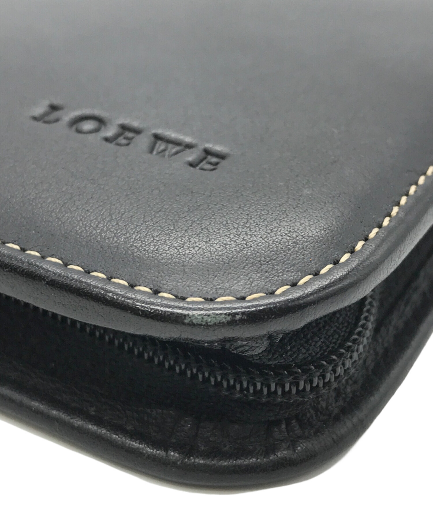 中古・古着通販】LOEWE (ロエベ) トラベルバッグ ブラック サイズ:下記 