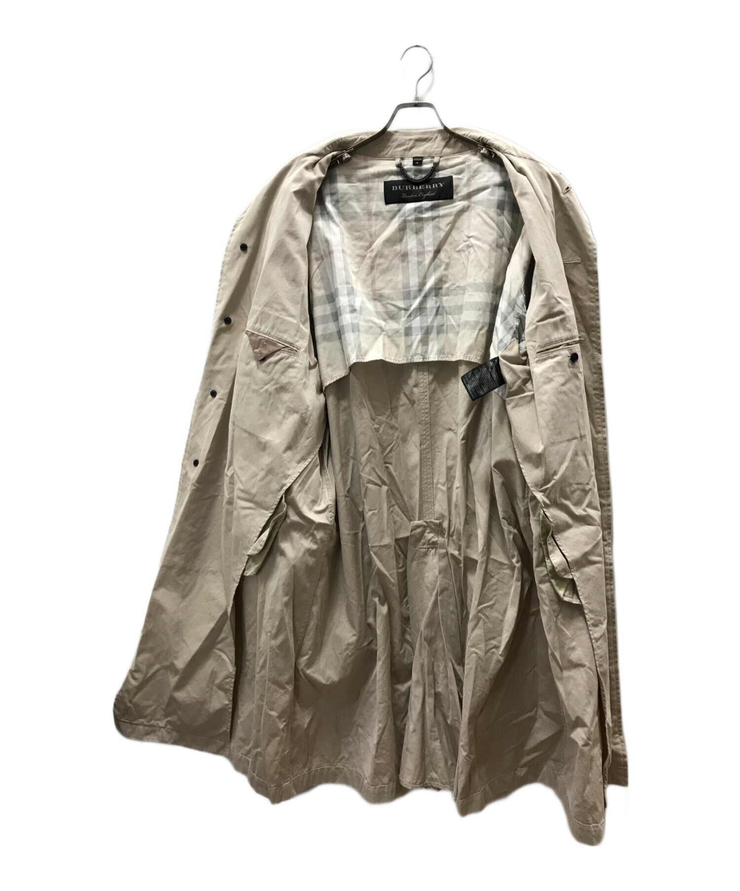 中古・古着通販】BURBERRY (バーバリー) トレンチコート ベージュ