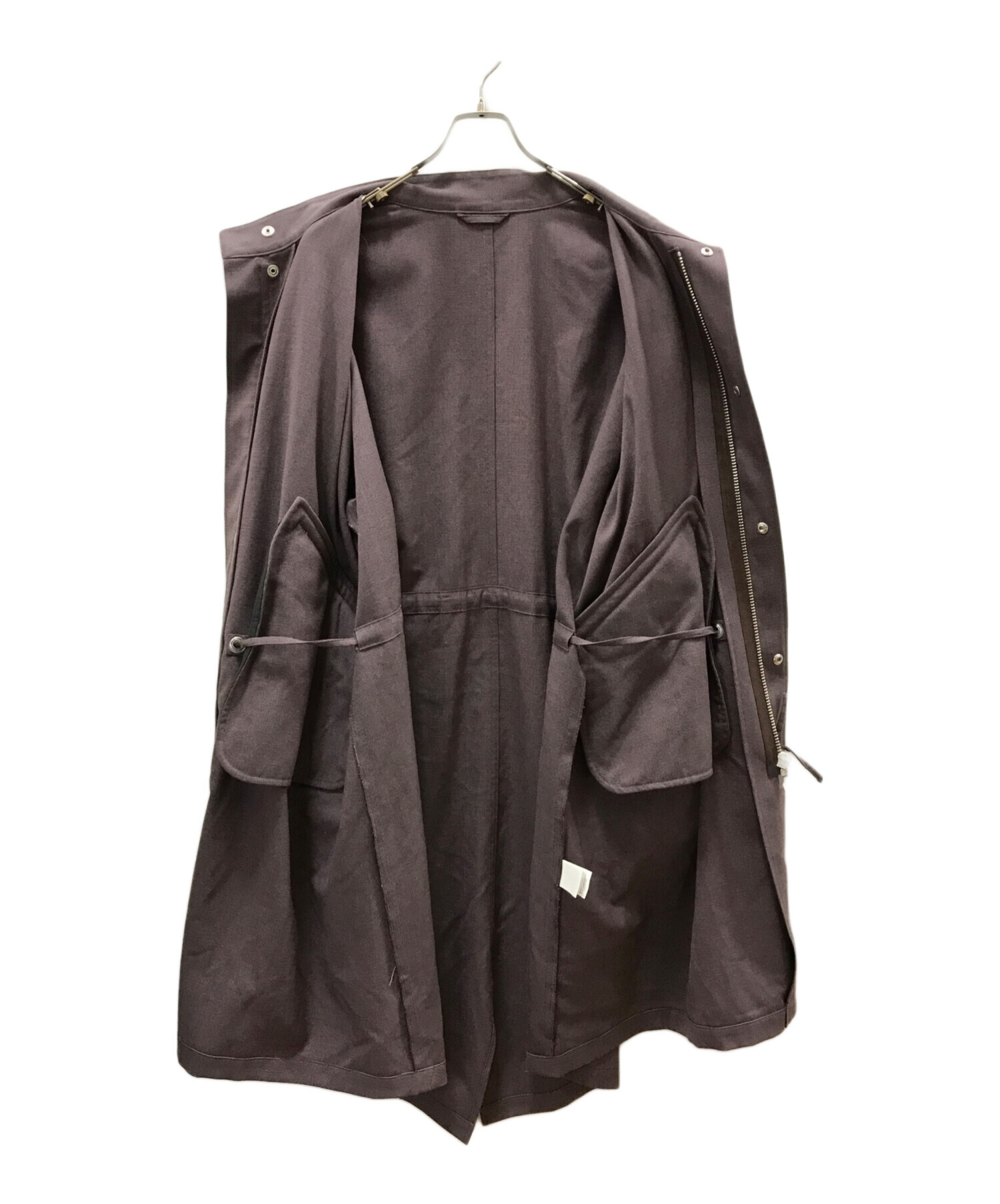 中古・古着通販】Cale (カル) モッズコート パープル サイズ:FREE