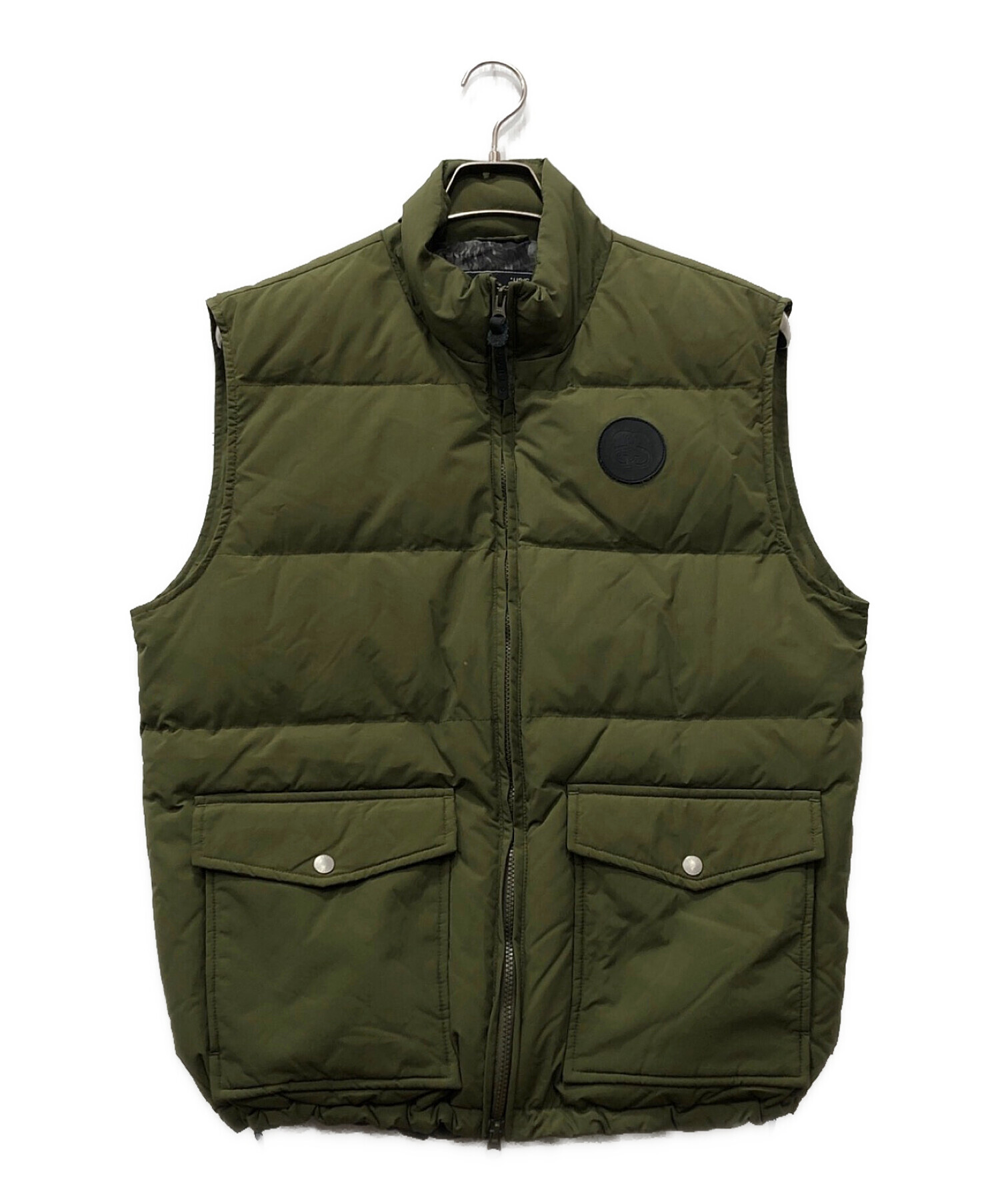 テ*リ様 美品 STUSSY ベスト Lサイズ グリーン テ*リ様 美品 STUSSY