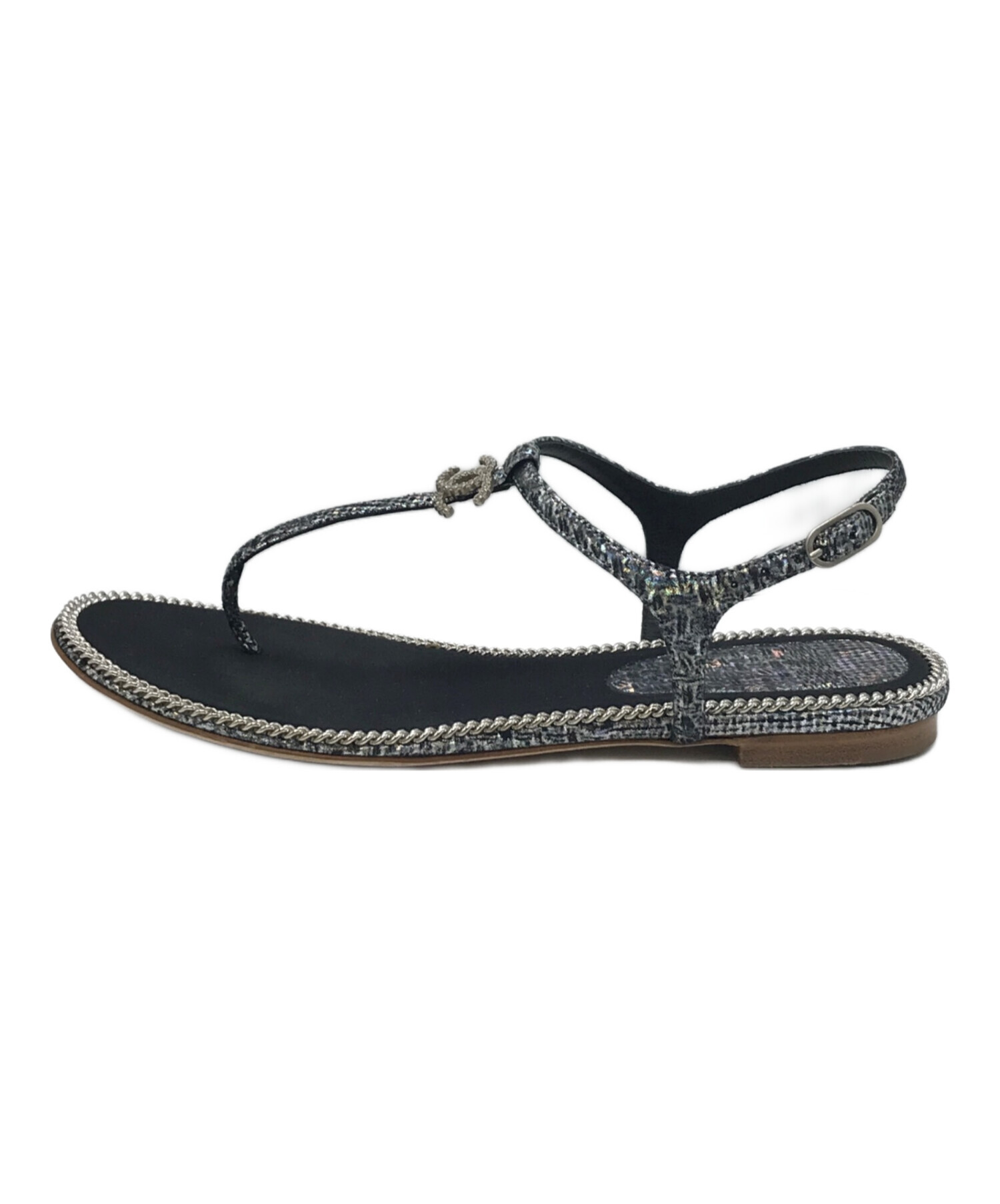 シャネルサンダル 37