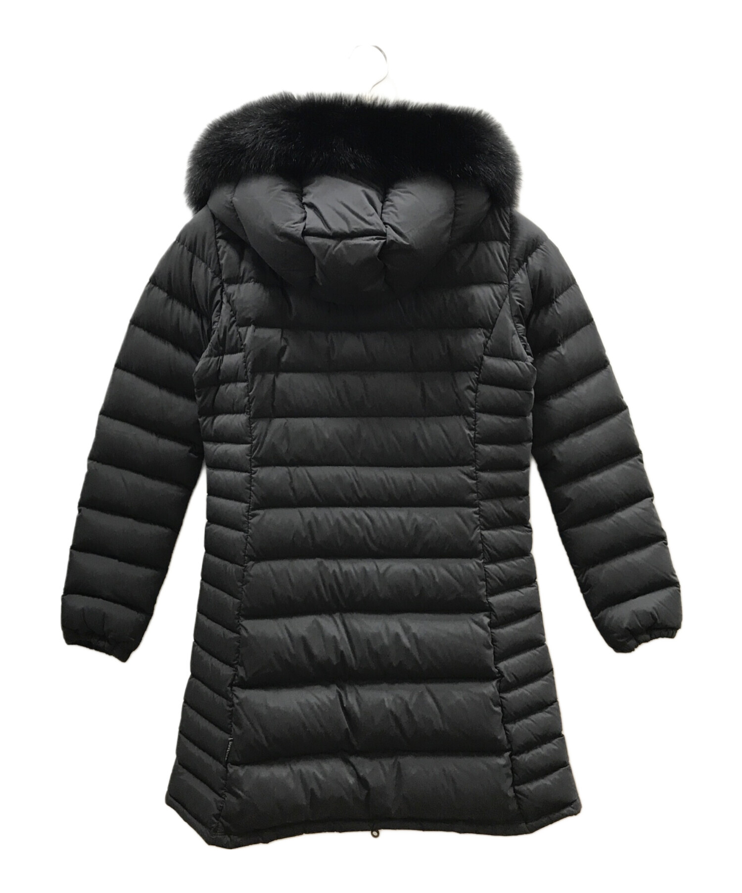 デュベティカ OCIROE ダウンコート ブラック42サイズ 中古・古着通販】DUVETICA (デュベティカ) OCIROETRE black fur-fox