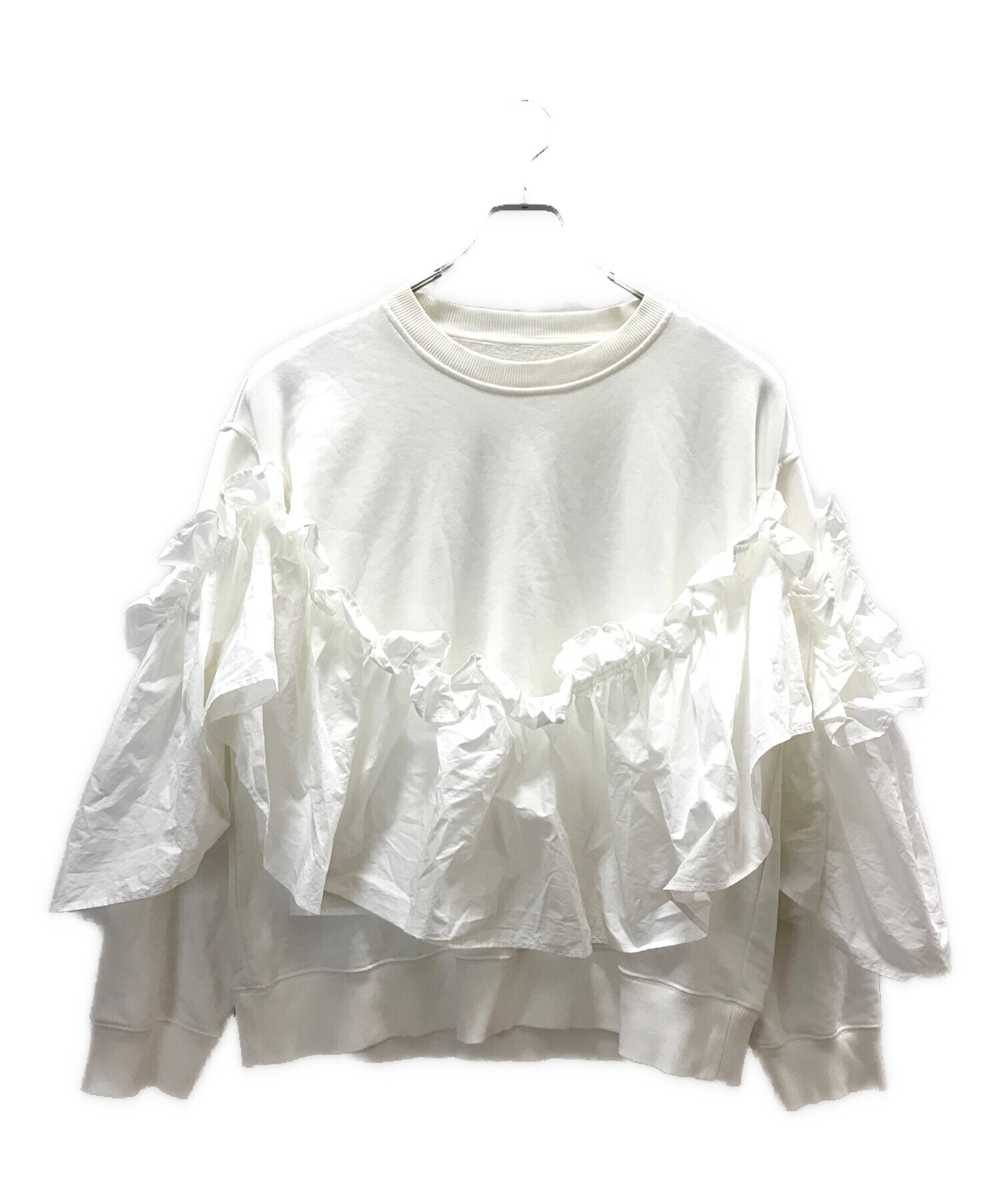 MM6 Maison Margiela フリル裾ジャケット MM6 エムエムシックス メゾン マルジェラ Maison Margiela 裾切りっ