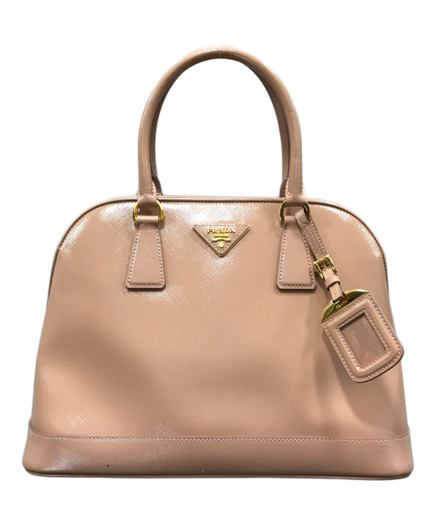 中古・古着通販】PRADA (プラダ) 2wayハンドバッグ ベージュ サイズ 