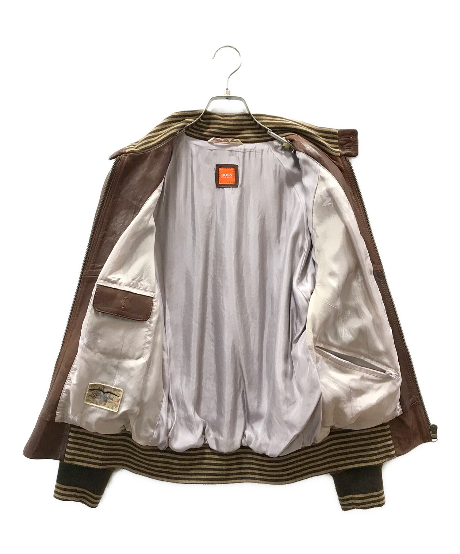 中古・古着通販】HUGO BOSS (ヒューゴ ボス) レザージャケット