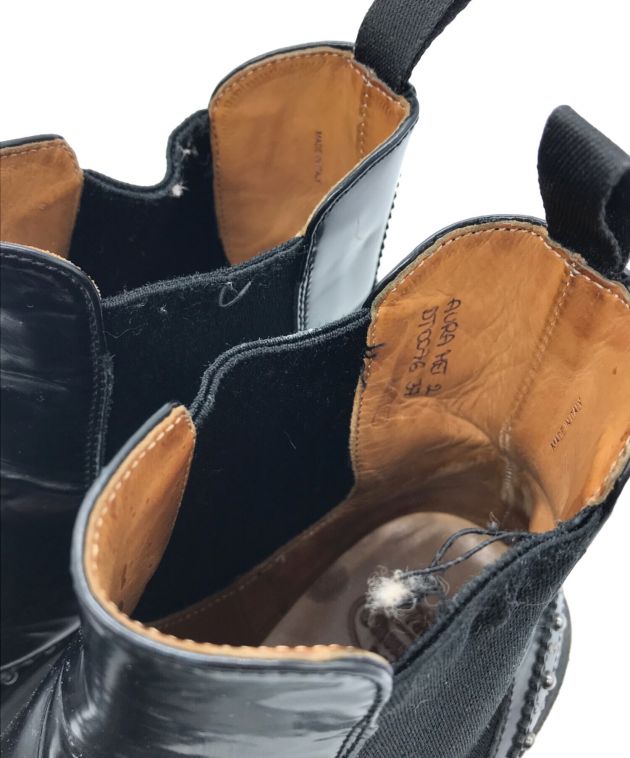 超希少✨️ Church's AURA MET 2 サイドゴアブーツ スタッズ 中古・古着通販】CHURCH'S (チャーチ) AURAスタッズウィングチップ