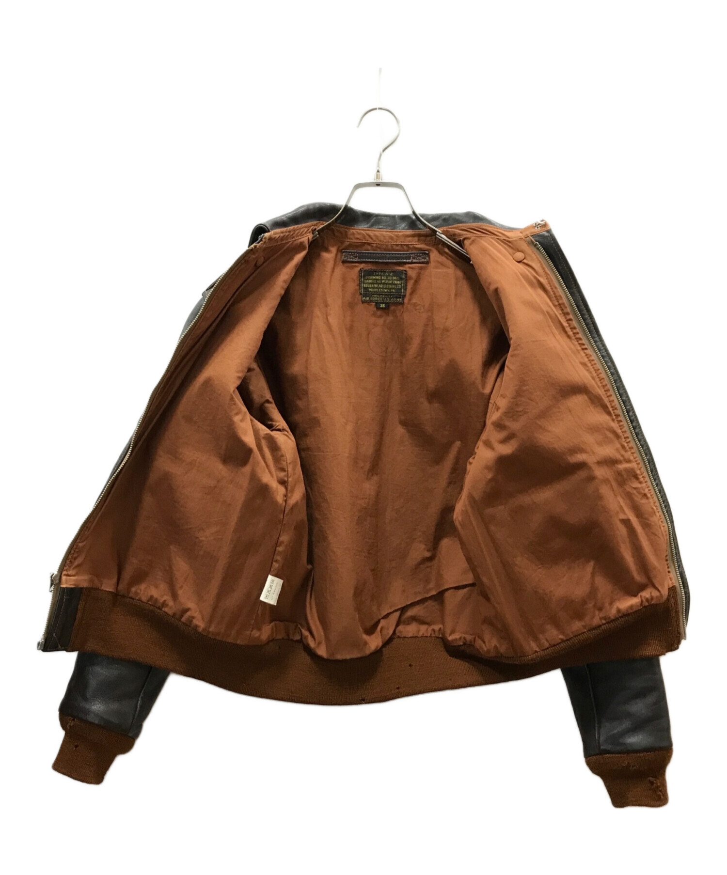中古・古着通販】THE FEW (ザ・フュー) TYPE A-2 JACKET ブラウン