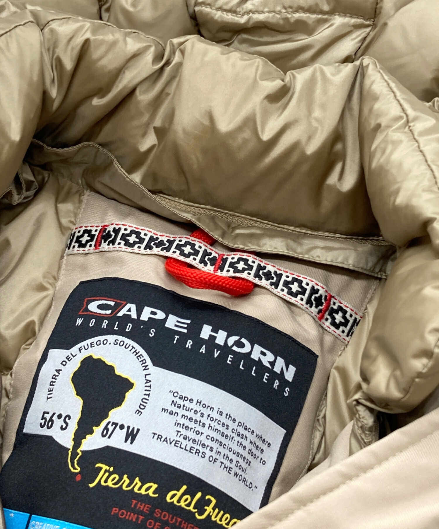 中古・古着通販】CAPE HORN (ケープホーン) ファー付ダウンジャケット