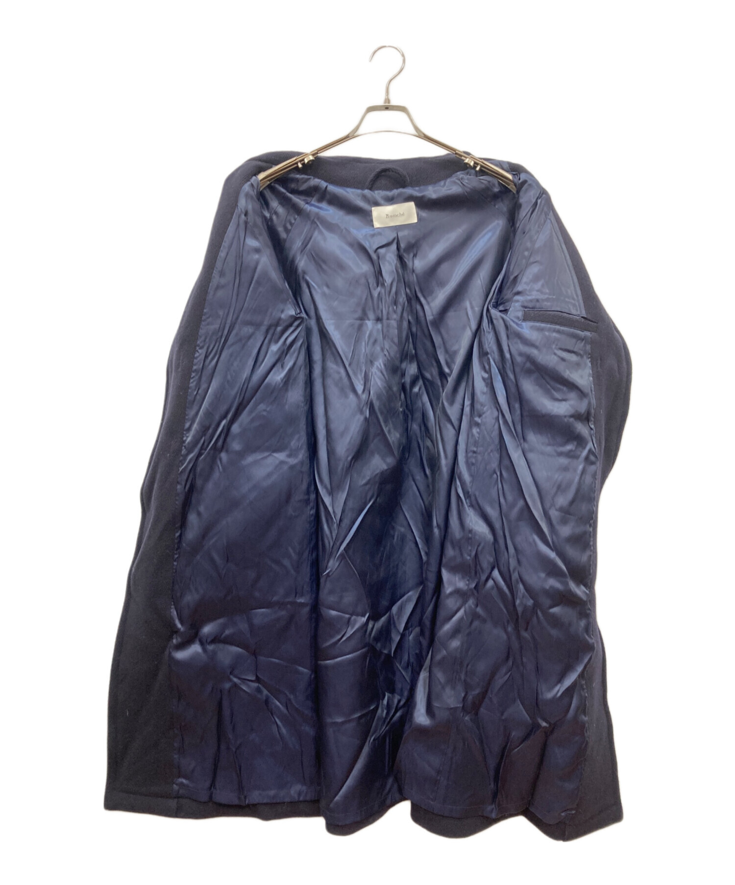 中古・古着通販】Rumche (ラム・シェ) ダッフルコート ネイビー サイズ