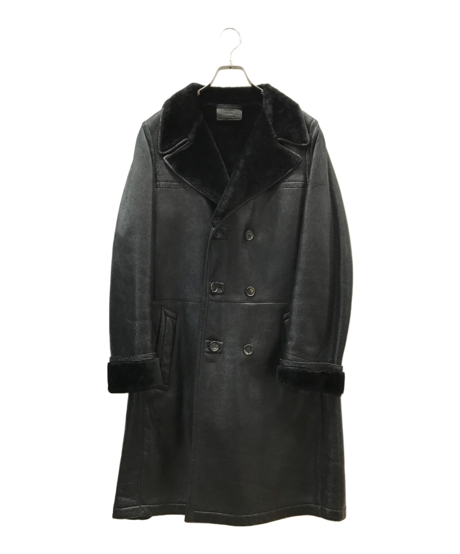 PRADA プラダ シープレザームートンコート 48 PRADA プラダ シープレザームートンコート 48