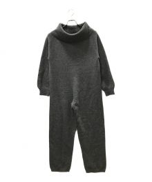 中古・古着通販】CLANE (クラネ) OFF SHOULDER KNIT ALL IN ONE グレー  